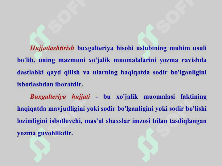 Buxgalteriya hisobini tashkil qilishning xuquqiy- meʼyoriy asoslari 2