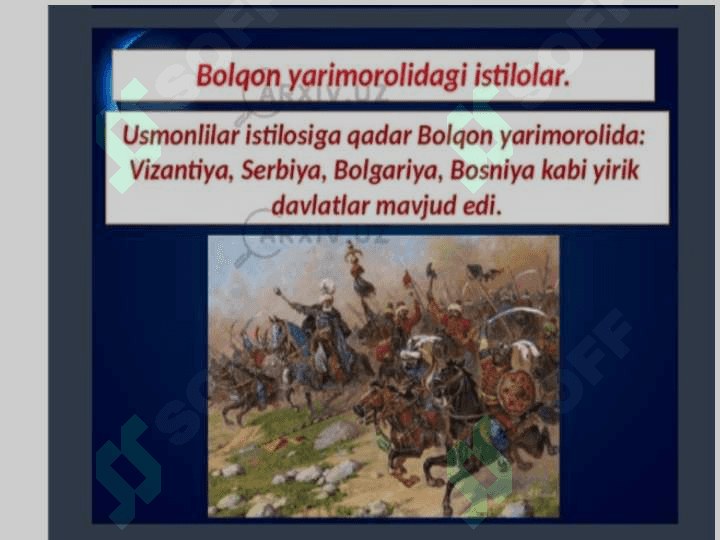 USMONALI IMPERIYASINING TASHKIL TOPISHI 6