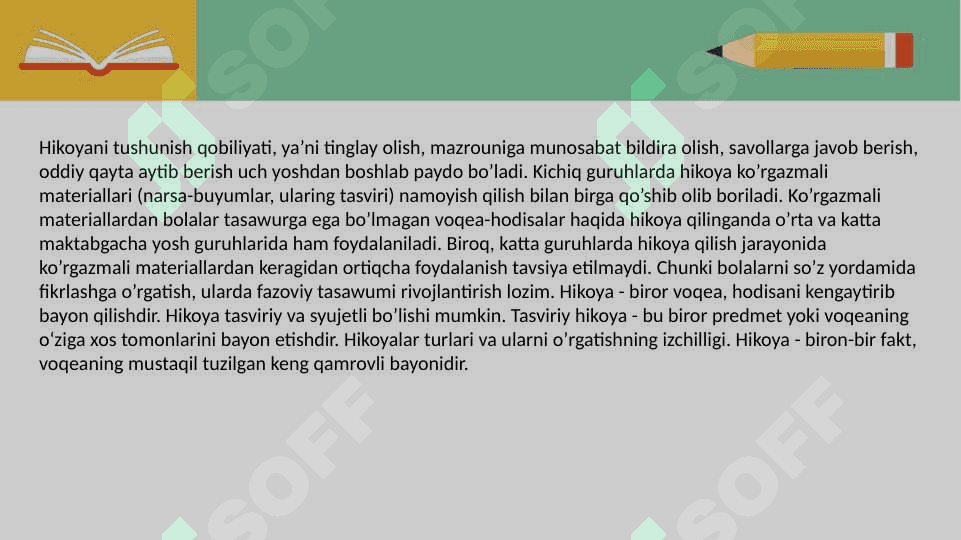 Hikoya qilish turlari va metodlari 4