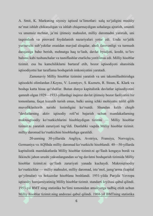 Milliy hisobchilik tizimida asosiy institutsional sektorlar va hisoblar 7