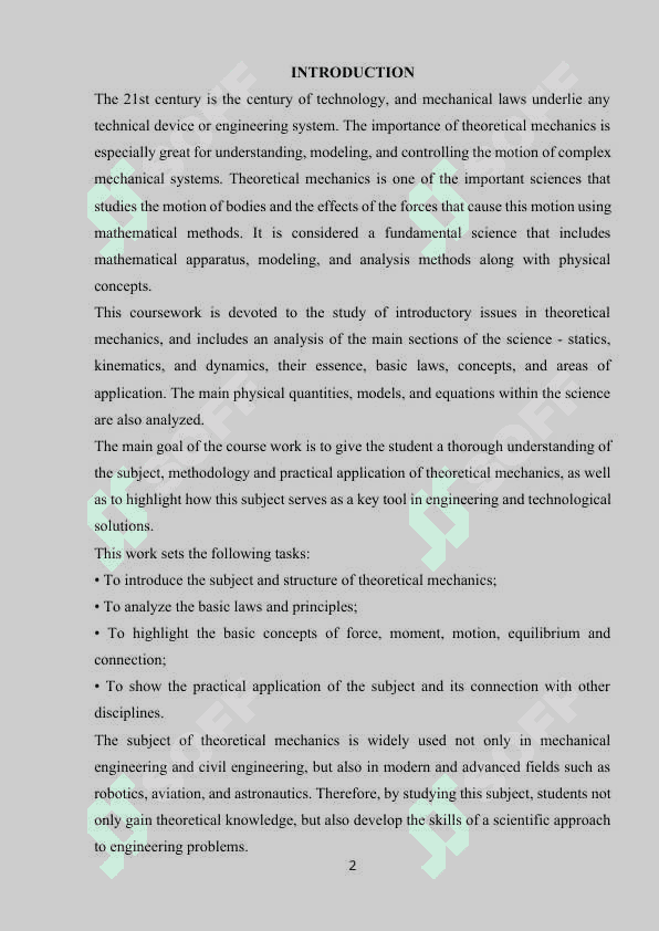 Introduction to Theoretical Mechanics 2