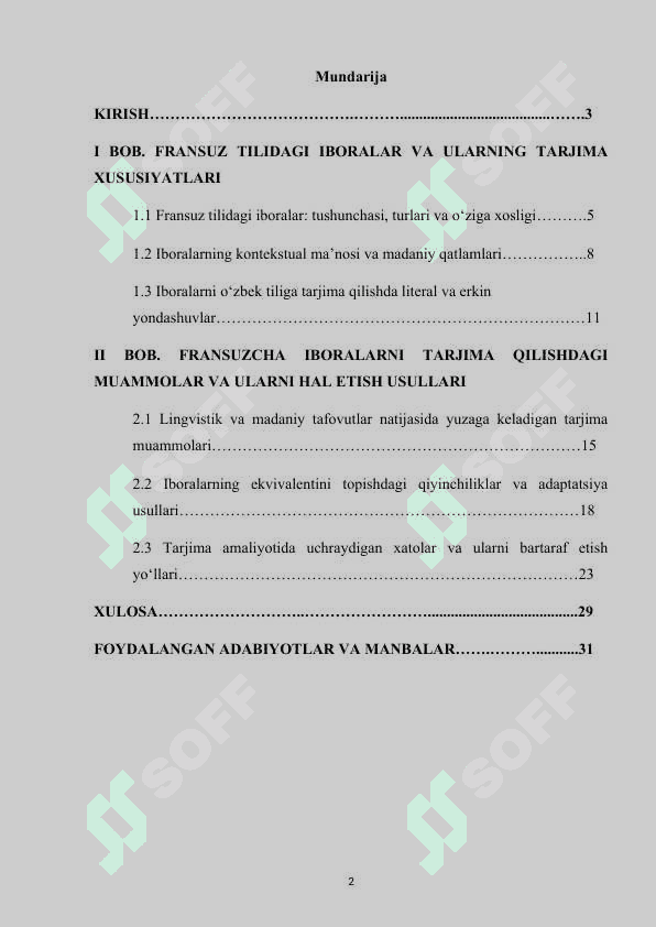 O'rganilayotgan tilidagi iboralarni o'zbek tiliga tarjima qilishdagi muammolar 2