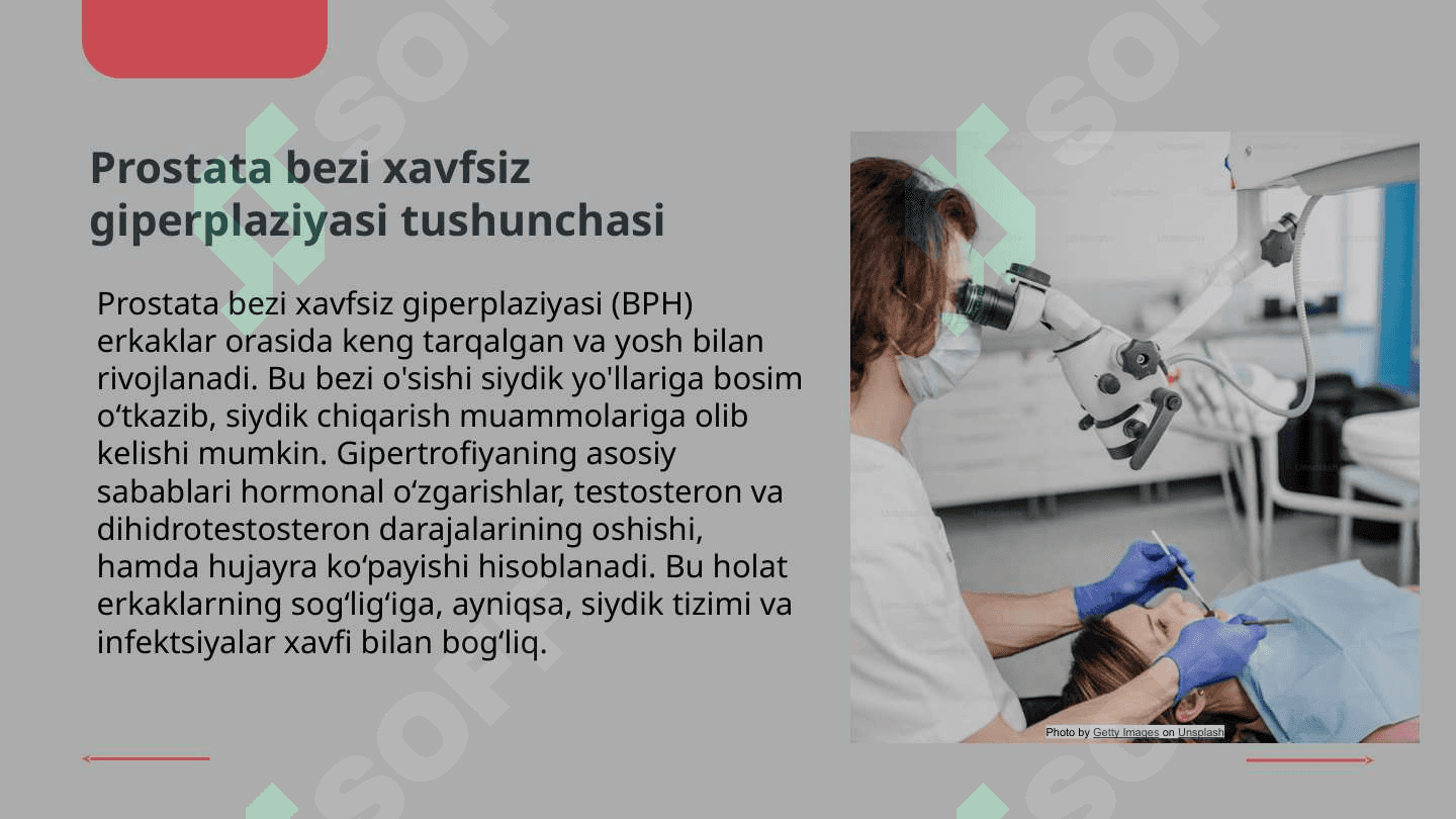 Prostata bezi xavsiz giperplaziyasi 3