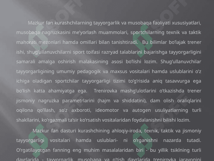 SPORT MAKTABLARIDA KURASHCHILARNI TAYYORLASHNING TASHKILIY-USLUBIY XUSUSIYATLARI 4
