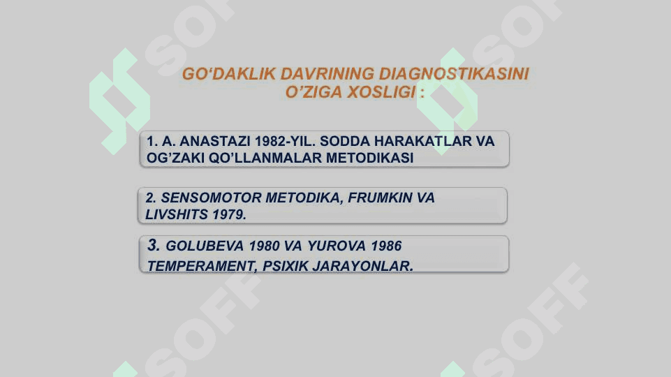 CHAQALOQLIK VA GO’DAKLIK DAVRINING PSIXOLOGIK XUSUSIYATLARI 7