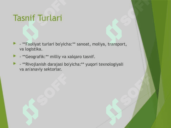 MOLIYA SANOAT TASNIFLANISHI 4