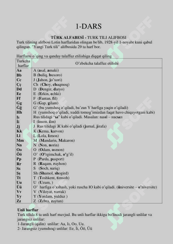 Turk tili grammatika o`zbekcha o`rganamiz 3