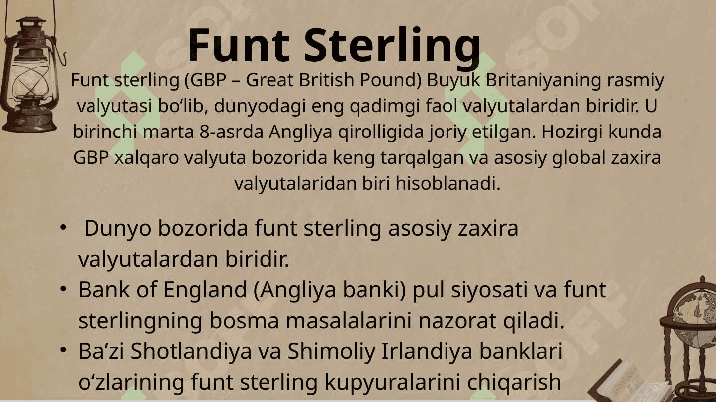 Buyuk Britaniya pul birligi 4