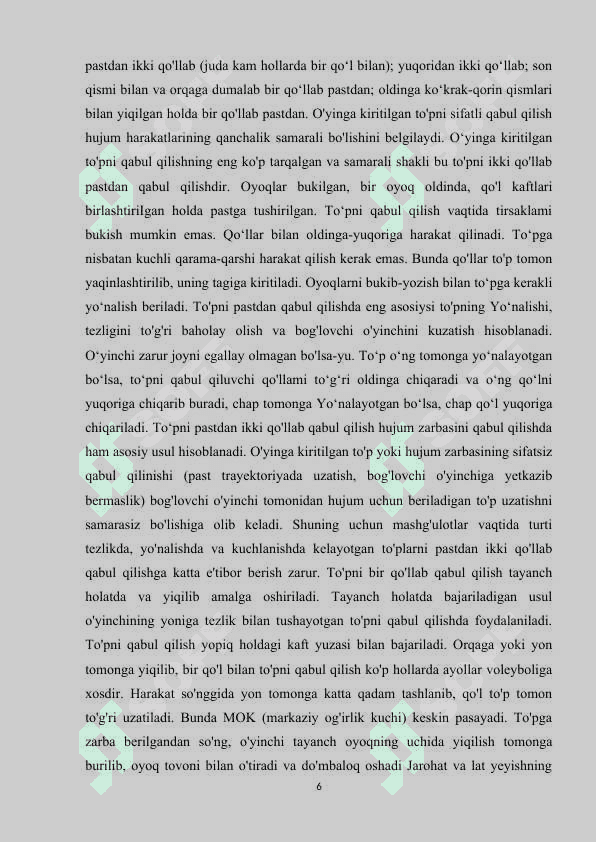 VOLEYBOL O’YINIDA REFLEKS VA TEZKOR QAROR QABUL QILISH 6