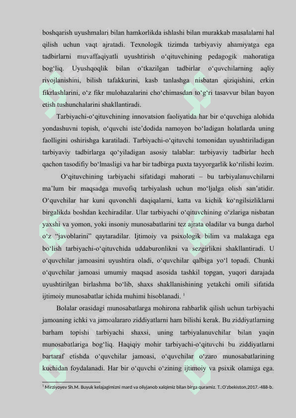 Innovatsion tarbiya texnologiyalarining tarbiyalanuvchilarning axloqiy fazilatlarini shakllantirishdagi ahamiyati 5