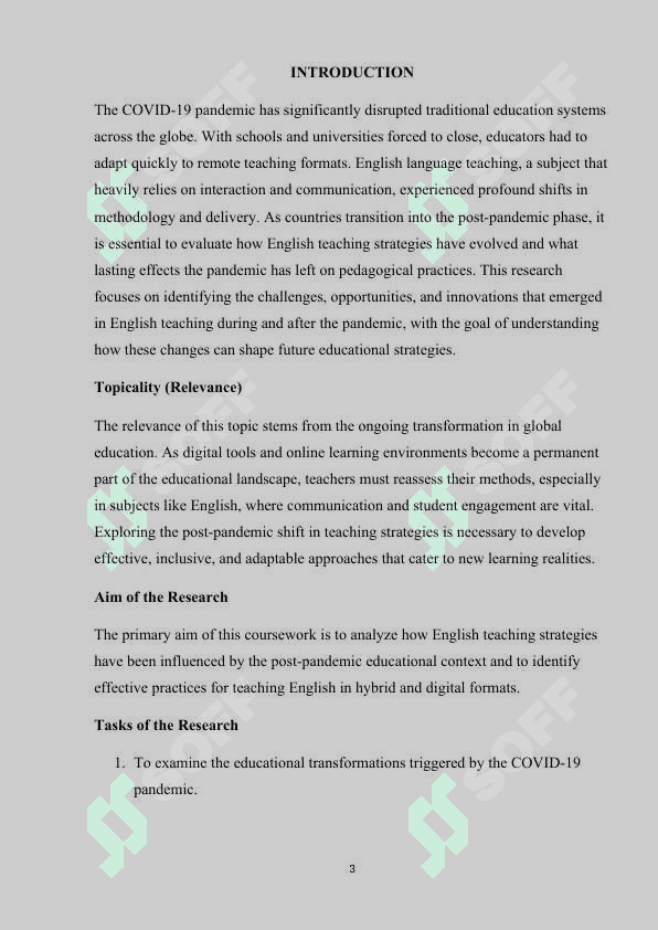 The Impact of Post-Pandemic Education on English Teaching Strategies 3