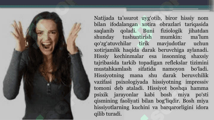 SHAXSNING HISSIY VA IRODAVIY SOHASI 7