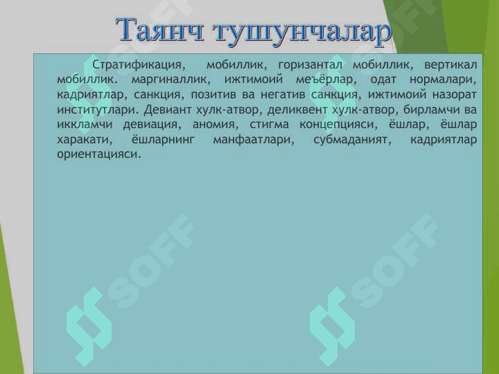 Ижтимоий тузилмалар социологияси 3