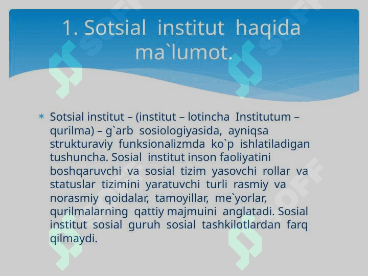 Sotsial  institut 2
