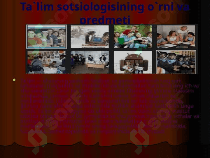Ta`lim sotsiologiyasi 4