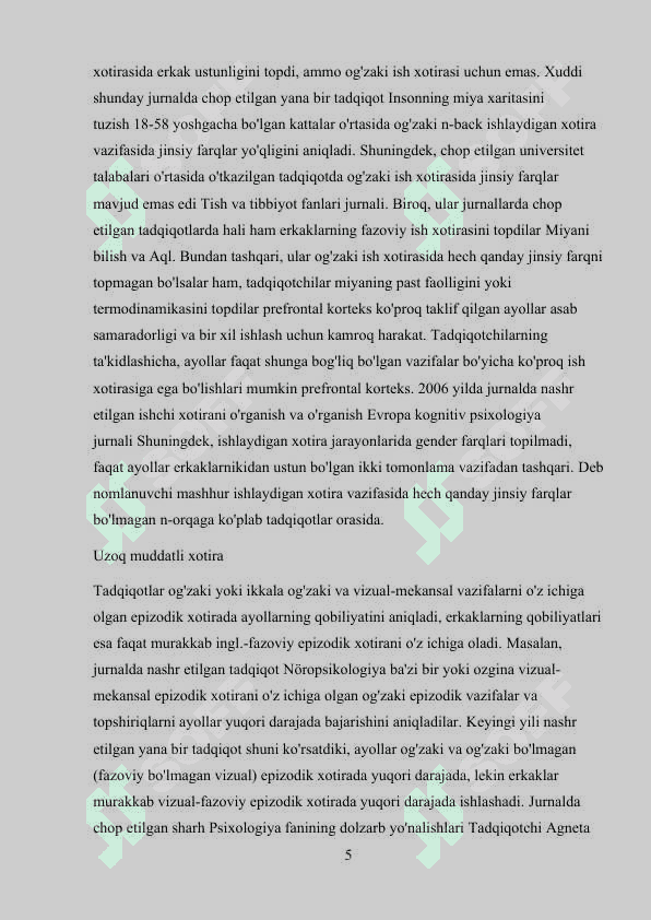 Bolalar guruhidagi jinsiy farqlash va shaxslararo munosabatlar 5