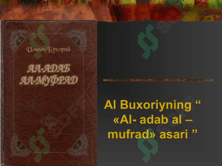 IMOM AL-BUXORIY HADISLARI 4