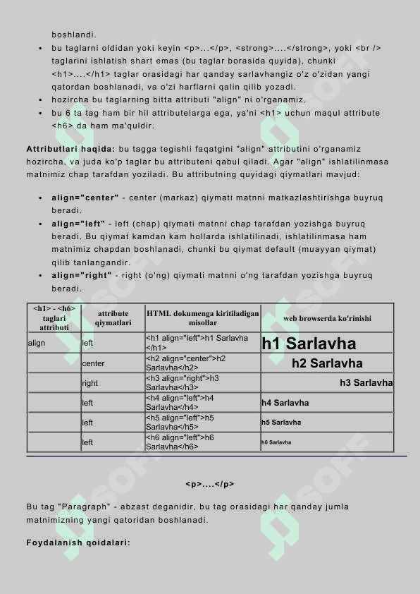 Matn ustida ishlash 4