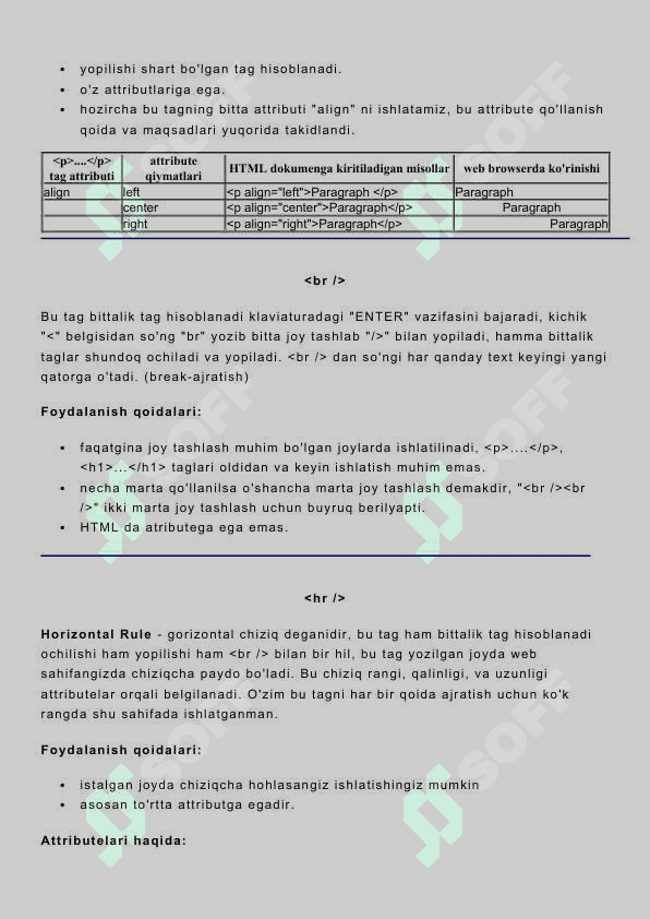 Matn ustida ishlash 5