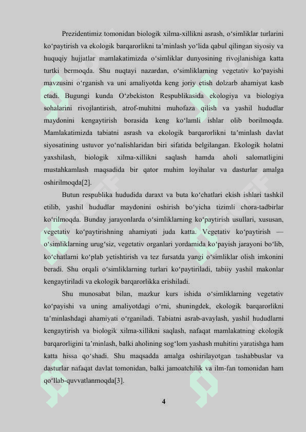 Ochiq urugʻli va yopiq urugʻli oʻsimliklar poyasining anatomik tuzilishidagi oʻziga xos xususiyatlari 4