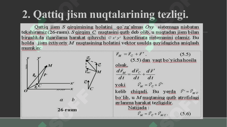 QATTIQ JISMNING TEKIS-PARALLEL HARAKATI 6
