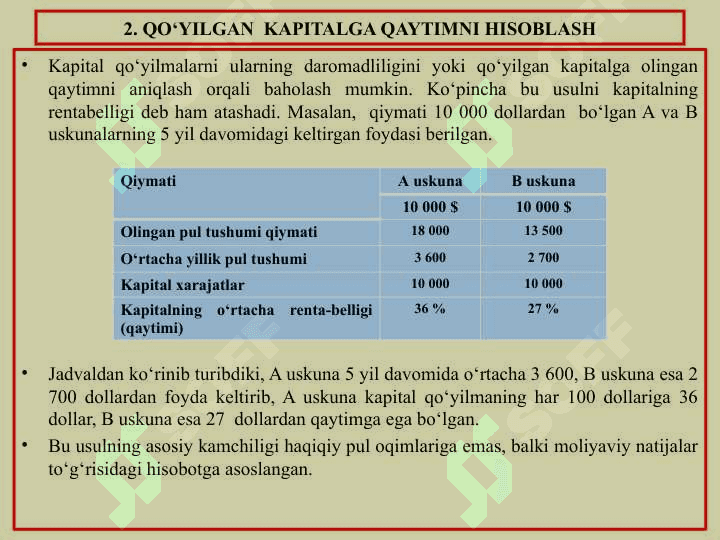 ISHLAB CHIQARISH OMILLARI BOZORI 8