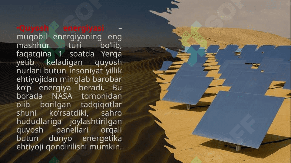 MUQOBIL ENERGIYA VA EKOLOGIK XAVFSIZLIK 4