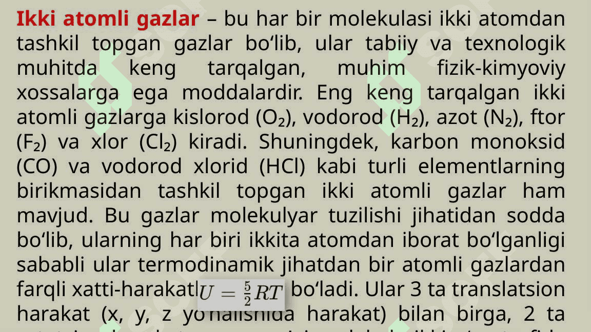 Ideal-gaz-erkinlik-darajasi-Kirish 8