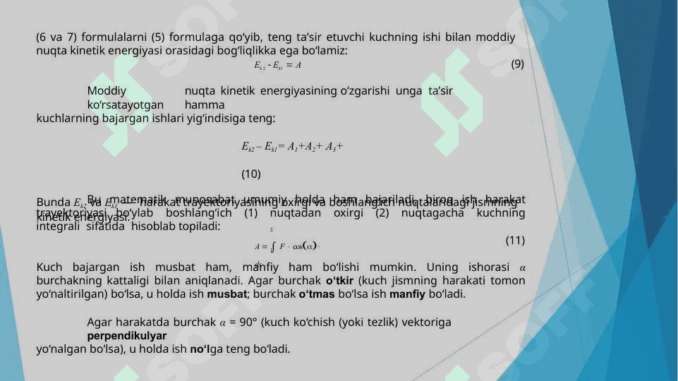 Odamning ishi va quvvati 5