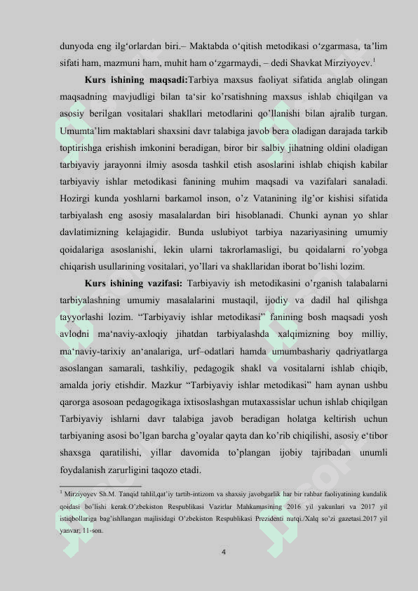 Kurs ishi Sinfdan va maktabdan tashqari ishlarda tejamkorlik tarbiyasi 3