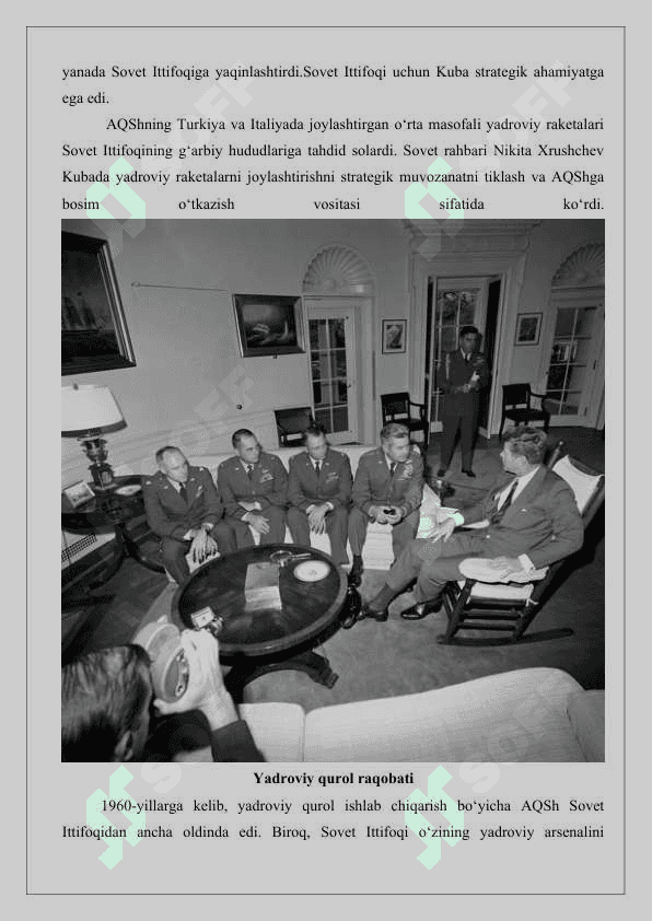 1962-yilda Karib inqirozi matnli foto albom 4