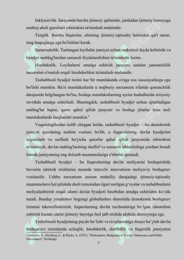 Tashabusli byudjet xorij tajribasi va O'zbekistonda joriy etish axamiyati. 7