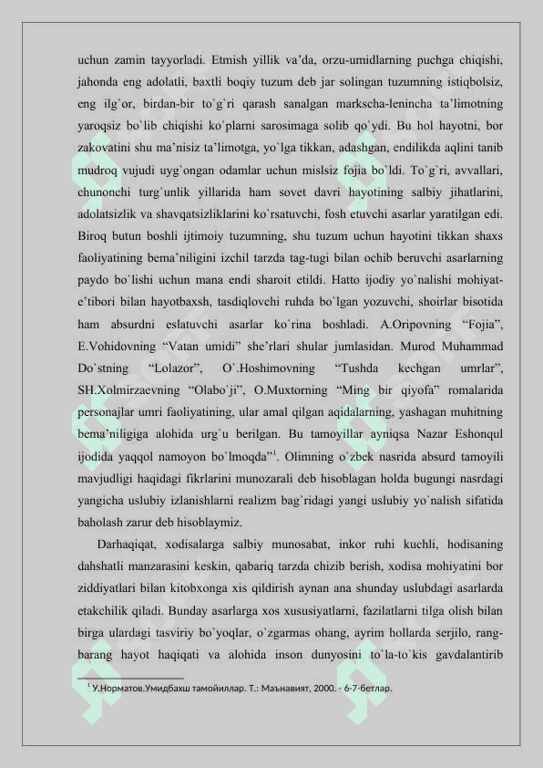 HOZIRGI O`ZBEK NАSRINING JАNR VА USLUB XUSUSIYATLАRI. HIKOYACHILIK 8