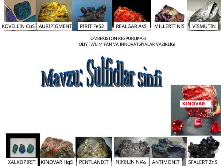 Sulfidlar sinfi