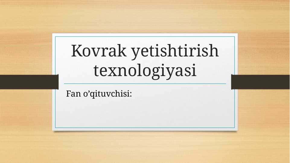 Mavzu: Kovrak(Ferula L.) turkumi turlarini o’rganish tarixi , sistematikasi, ekologiyasi va xo’jalikdagi ahamiyati