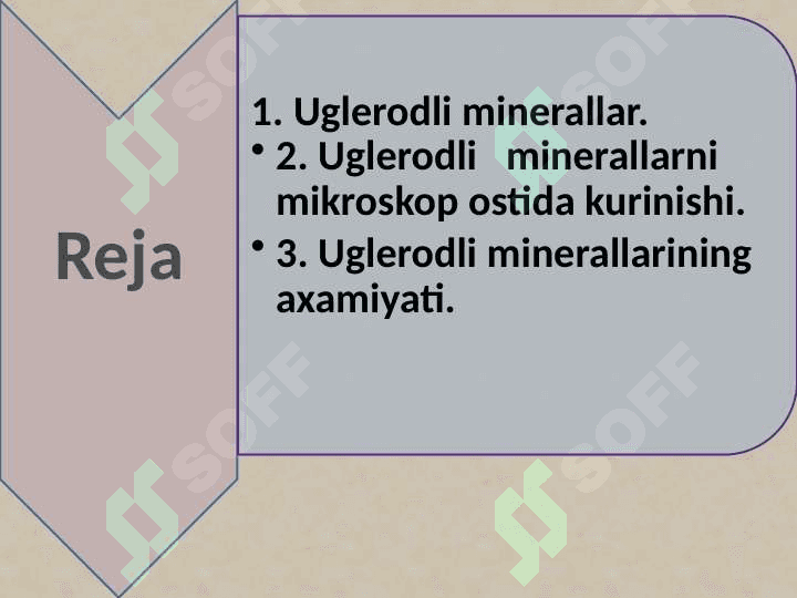 Ugltrodli minerallarni binokulyar yordamida oʼrganish 2