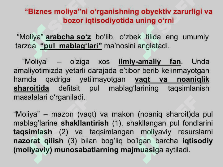 BIZNES MOLIYASI 8