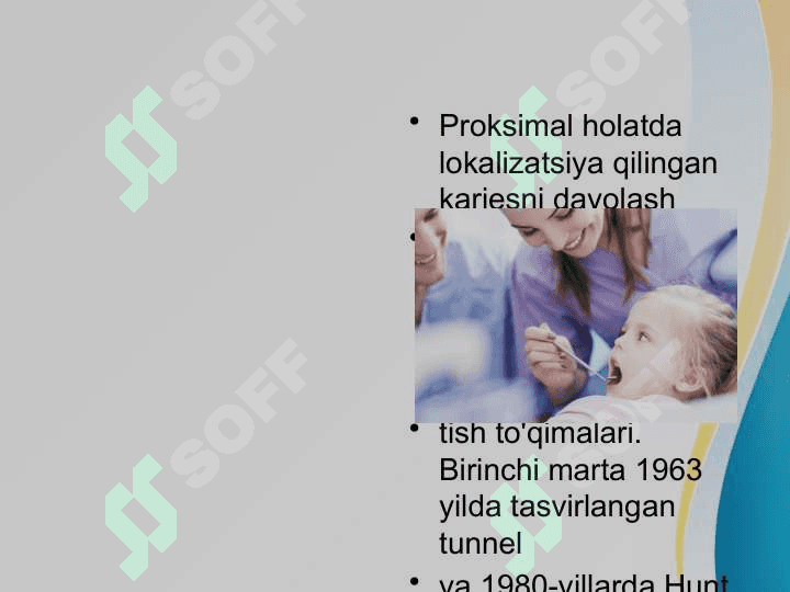 Tish qattiq toqimalarini minimal invaziv usulda charhlash 2