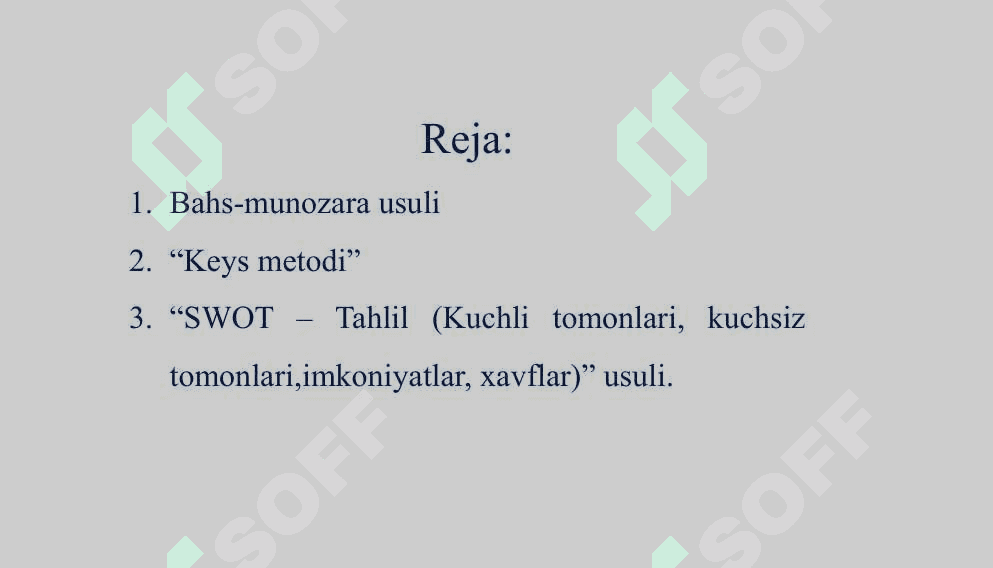 SOTSIAL PSIXOLOGIK TRENINGLARDA BAHS-MUNOZARA USULI 2