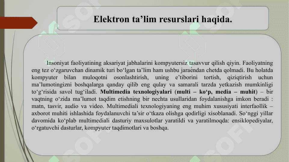 O'quv dasturlarini yaratish texnologiyasi 3