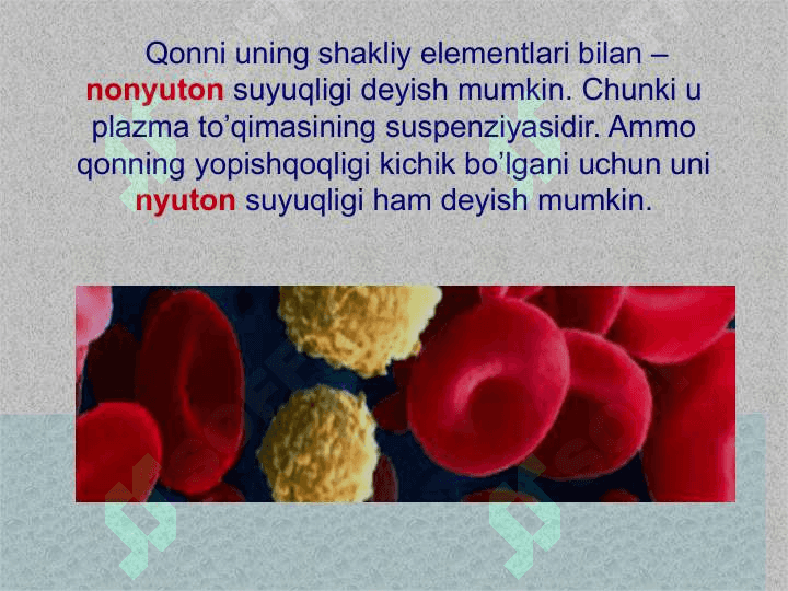 Biologik suyuqliklarning qovushqoqligi. Tibbiyotda qovushqoqlikning ahamiyati. Qovushqoq suyuqlik  ichida jismlar harakatini o’rganish. Sirt taranglik koeffisiyentini tomchi uzilish usuli bilan aniqlash. Yurak faoliyatining fizik asoslari. Sun’iy qon aylanish apparatlari. 6