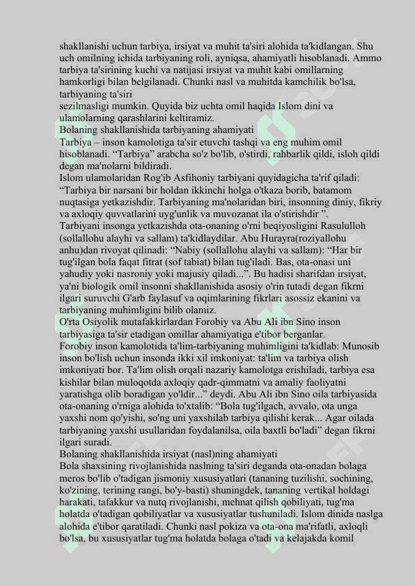 BOLA RIVOJLANISHIDA MUHITNING TASIRI 5