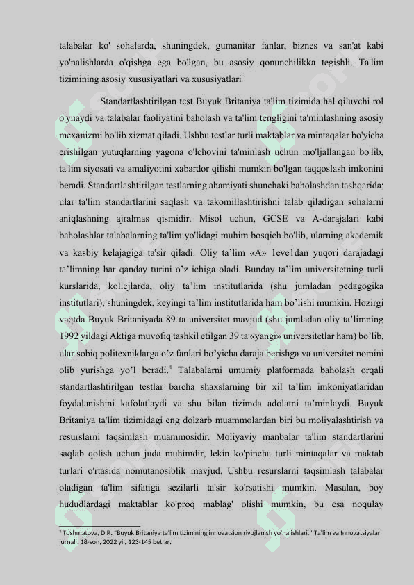 Buyuk britaniya talim tizimi 3