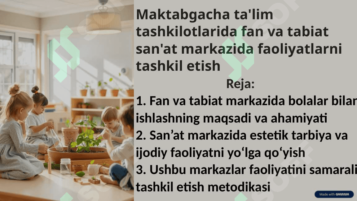 Fan Va tabiat markazi 2