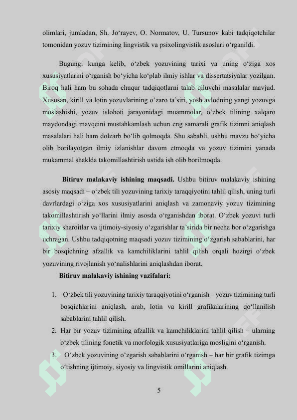 B.M.I. Grafika. O‘zbek tili yozuvining tarixiy tahlili va uning o‘ziga xos xususiyatlari 5