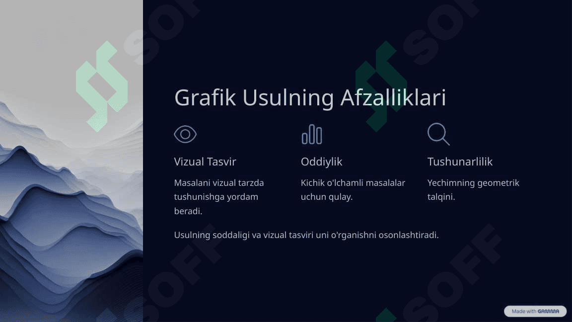 Chiziqli dasturning grafik usuli 4