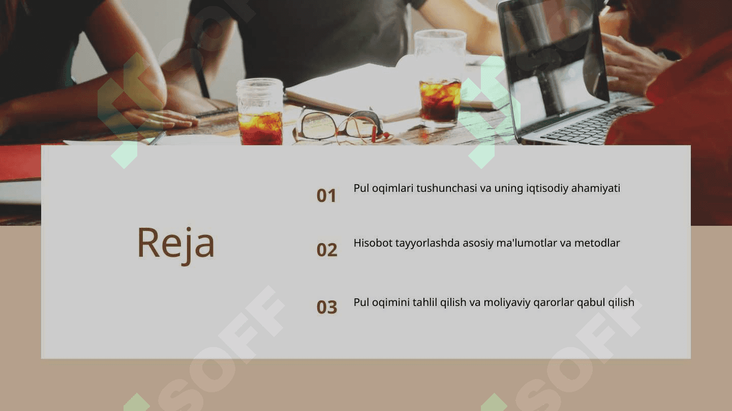 Pul oqimlari to’g’risidagi hisobot. 2