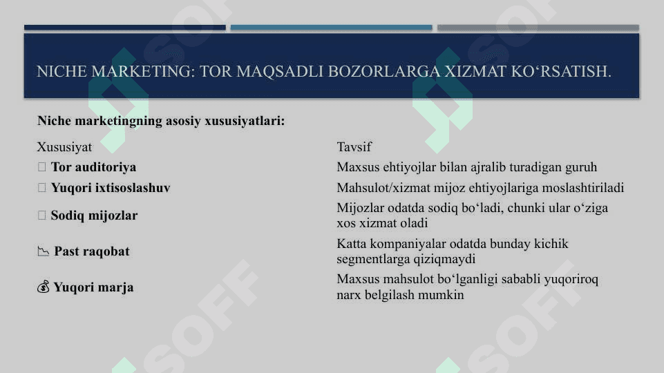 Segmentatsiya targetlash 7
