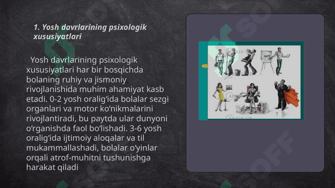 Shaxs rivojlanishining yosh va psixologik xususiyatlari 3