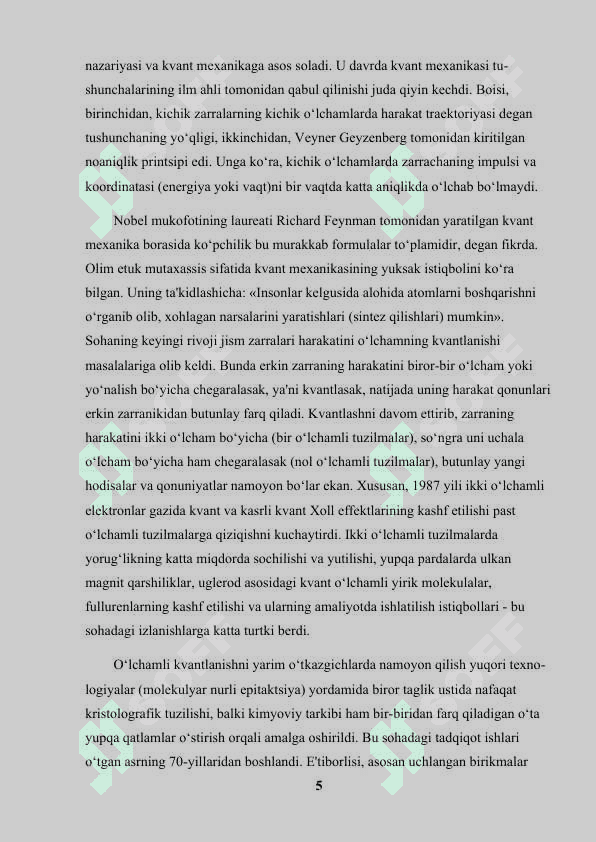 Nano texnalogiya 5